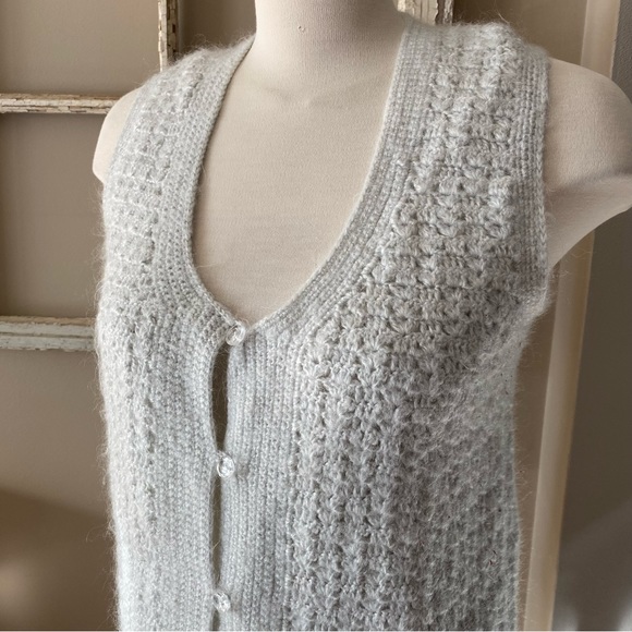 Beautiful handmade crochet vest - Picture 2 of 8